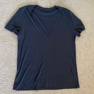 Revolve Deep V Tee